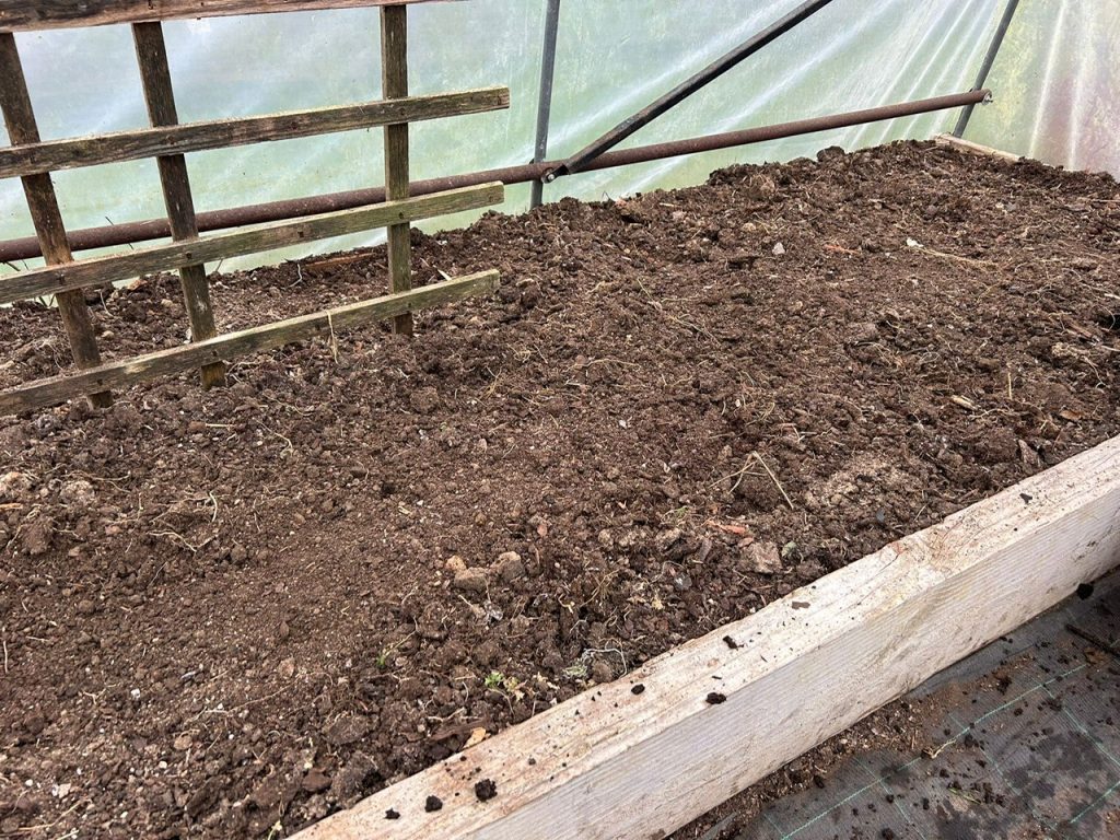 Vegetable bed in need of a revamp